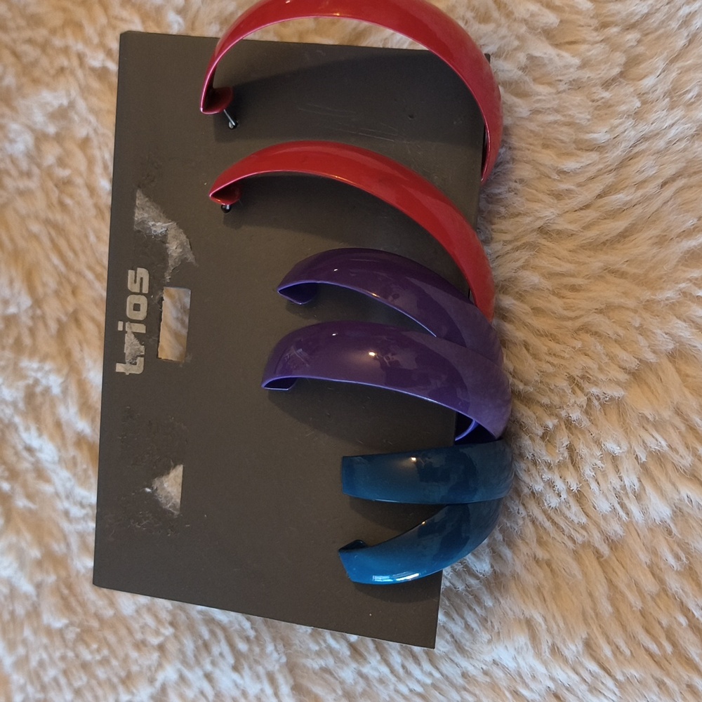 3 pack of colored hoops